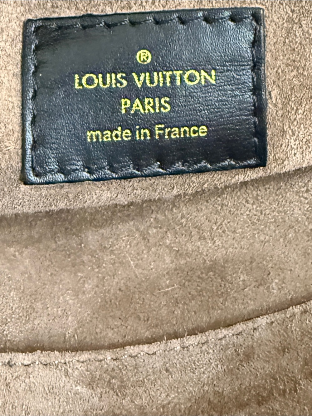 Louis Vuitton “W”  Handbag | Chocolate Calfskin & Monogram Canvas | Authentic - Picture 10 of 14